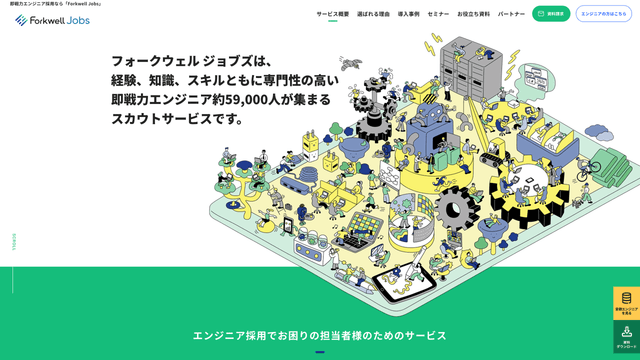 Forkwell Jobsのスクリーンショット
